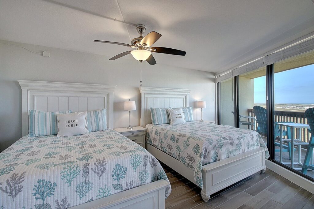 Two beds in the port aransas condo