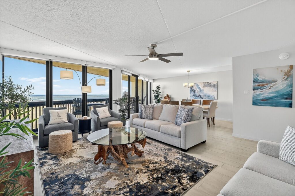 View of the ocean from one of our Port Aransas condos