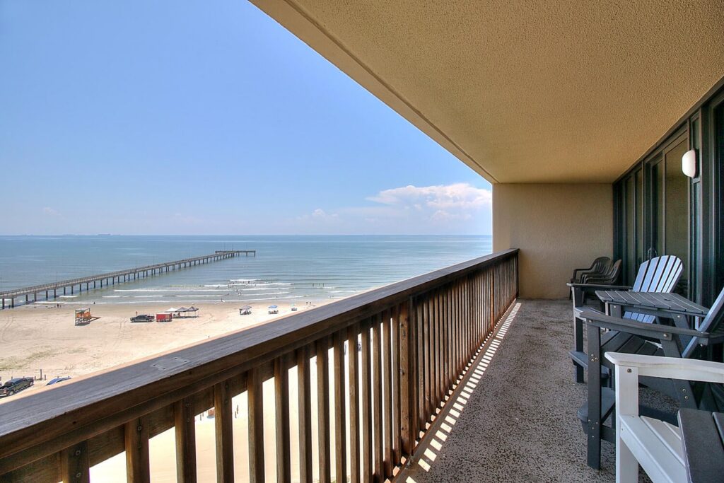 Ocean view from one of our Port Aransas condos